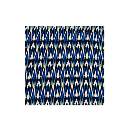 POCKET SQUARE | BLUE STALAGTITE PRINT