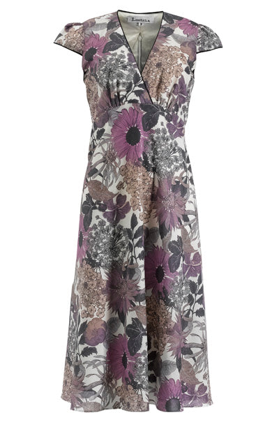 OLIVIA DRESS | GARDEN FLOWER PRINT