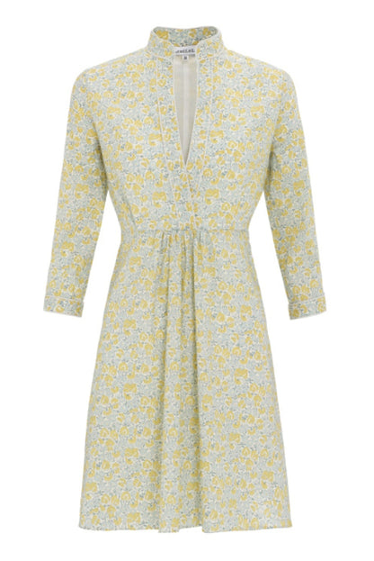 ZARA DRESS | YELLOW LITTLE FLOWER COTTON