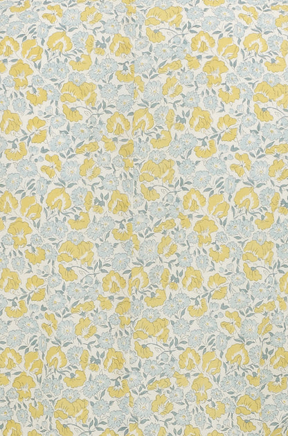 ZARA DRESS | YELLOW LITTLE FLOWER COTTON