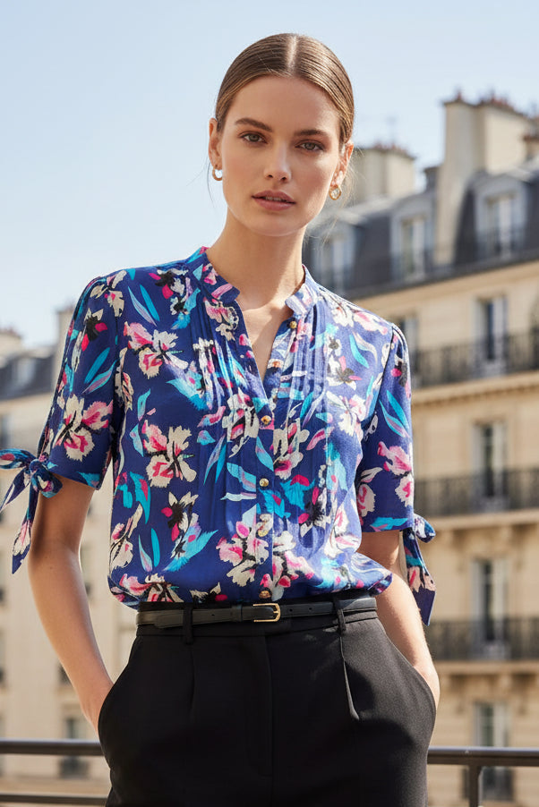 CHINKY TOP | TROPICAL RAYON