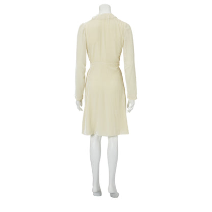 DULWICH COAT | CREAM VELVET