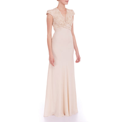BRIDAL | LONG MILLIE DRESS | CAROLINE EMBROIDERY
