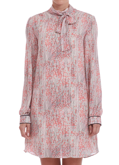WHIT DRESS | DOTTY PRINT