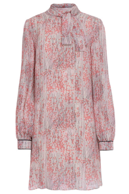 WHIT DRESS | DOTTY PRINT